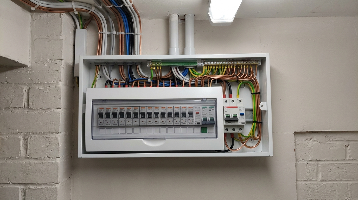 A consumer unit (fuse board) upgrade by Niman Electrical Services
